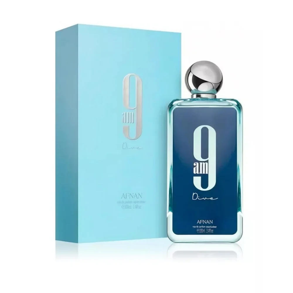 Afnan 9 AM Dive 3.4 oz EDP (Blue Box)
