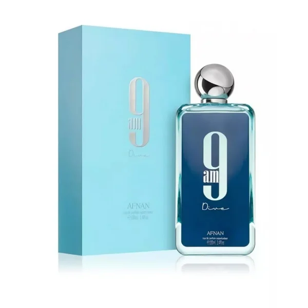 Afnan 9 AM Dive 3.4 oz EDP (Blue Box)