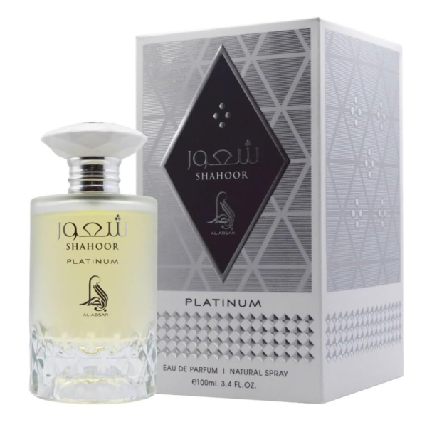 Shahoor Platinum 3 4oz EDP For Unisex