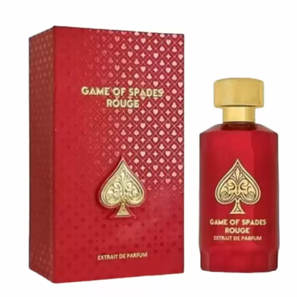 Game Of Spades Rouge By Jo Milano, EDP Box Black 100ml.