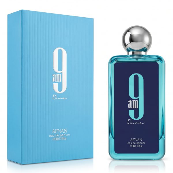 Afnan 9 AM Dive 3 4 oz EDP (Blue Box)