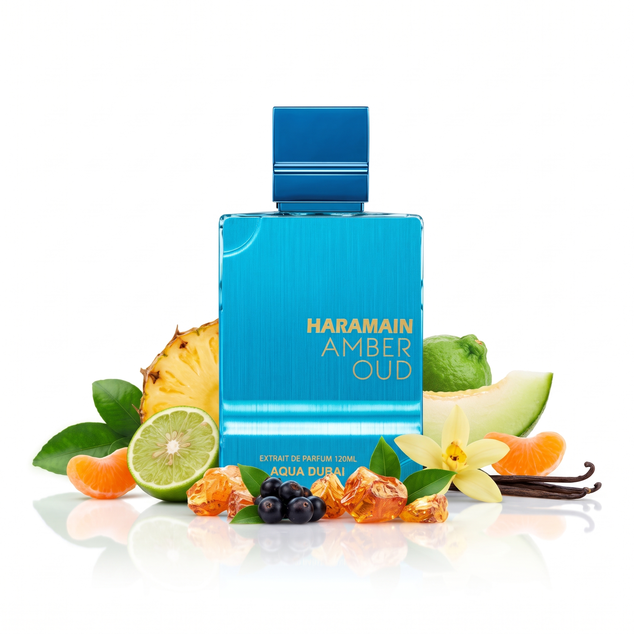 Amber Oud Aqua Dubai Extrait 75 Ml Imagen 2