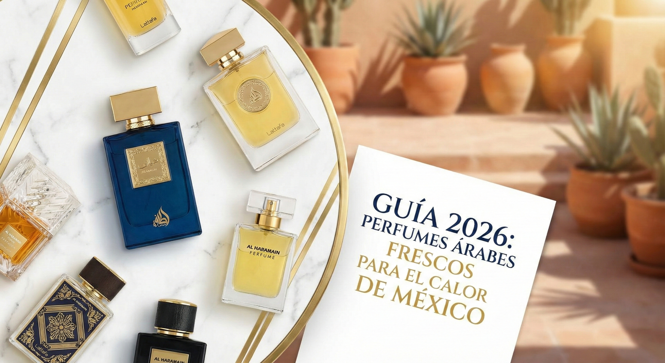 perfumes árabes frescos