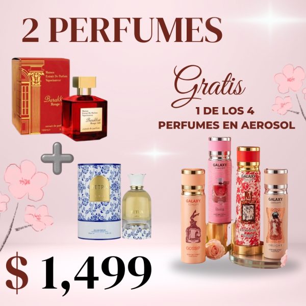 Combo barakkat rouge 540 y petra