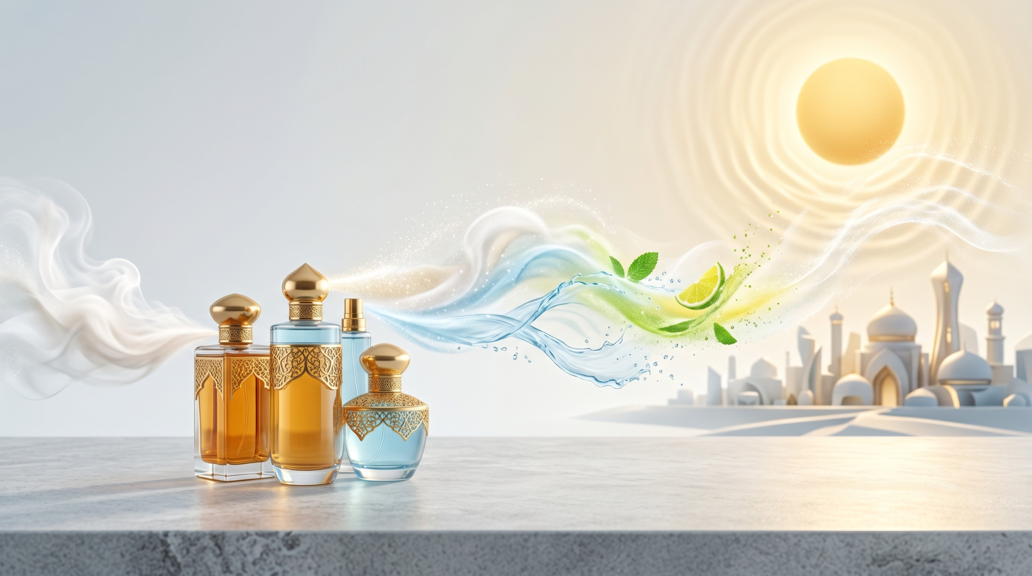 Perfumes árabes para el calor