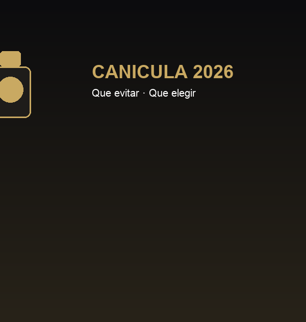 Canícula 2026 notas perfume árabe evitar y elegir Elit Perfumes